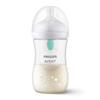 Avent Philips láhev Natural Response s ventilem AirFree medvěd 260 ml bílá