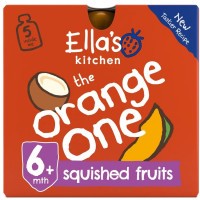 Ella's Kitchen BIO ORANGE ONE ovocné pyré s mangem (5x90 g)