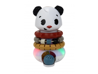 TINY LOVE Hudební pyramida s kroužky Tiny Rockers Panda
