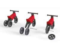 Odrážedlo FUNNY WHEELS Rider Sport modré 2v1, výška sedla 28/30cm nosnost 25kg 18m+ v sáčku