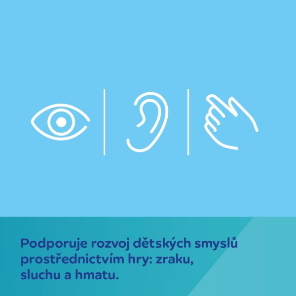 CANPOL BABIES Edukativní plyšová kniha FOX