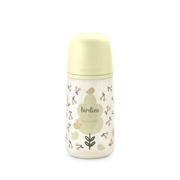SUAVINEX Kojenecká láhev 270 ml M BIRDIES
