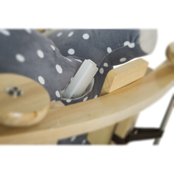 KINDERKRAFT Houpačka s melodií koník gray