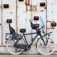 URBAN IKI Přední cyklosedačka na kolo s upínacím adaptérem