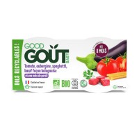 Good Gout BIO Špagety s lilkem a hovězím masem (2x190 g)