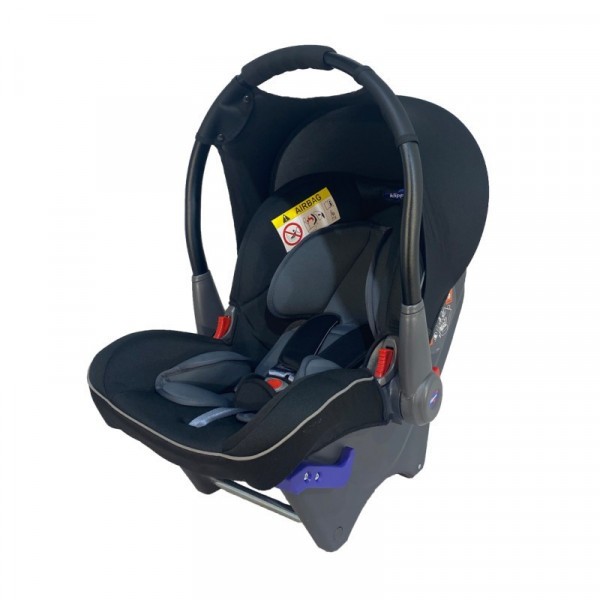 Autosedačka Klippan Dinofix Black/Grey