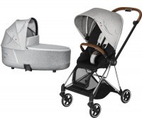 Kočárek CYBEX Mios Seat Pack Fashion Koi 2020 včetně korby, podvozek Mios