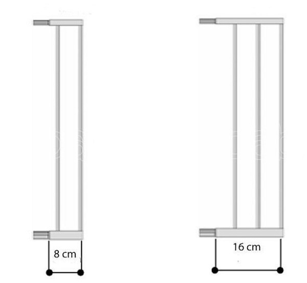 Prodloužení Geuther k zábranám 0091+ a 0092+