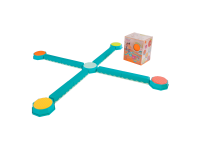 B-TOYS Překážková dráha se stupínky Balance & Build