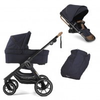 Emmaljunga set NXT90 2021 black outdoor | ERGO outdoor navy
