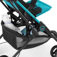 KINDERKRAFT Mini Dot Coral Kočárek sportovní + koš na pleny Angelcare