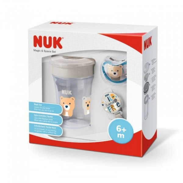 NUK Set Magic Cup Space 6m+