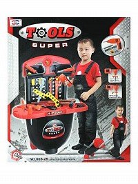 Dětská dílna v kufříku Tools Super