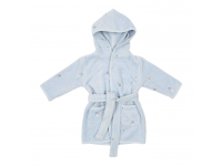 LITTLE DUTCH Župan froté Forest Friends Blue