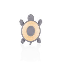 ZOPA Silikonové dřevěné kousátko Turtle
