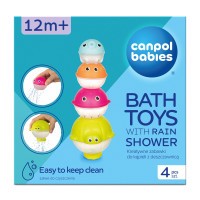 CANPOL BABIES Sada kreativních hraček do vody s dešťovou sprchou OCEÁN