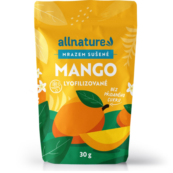 ALLNATURE Mango sušené mrazem 30 g ALLNATURE Mango sušené mrazem 30 g