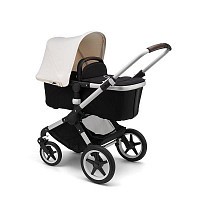 Bugaboo Fox kompletní kočárek Alu/Black-Fresh White