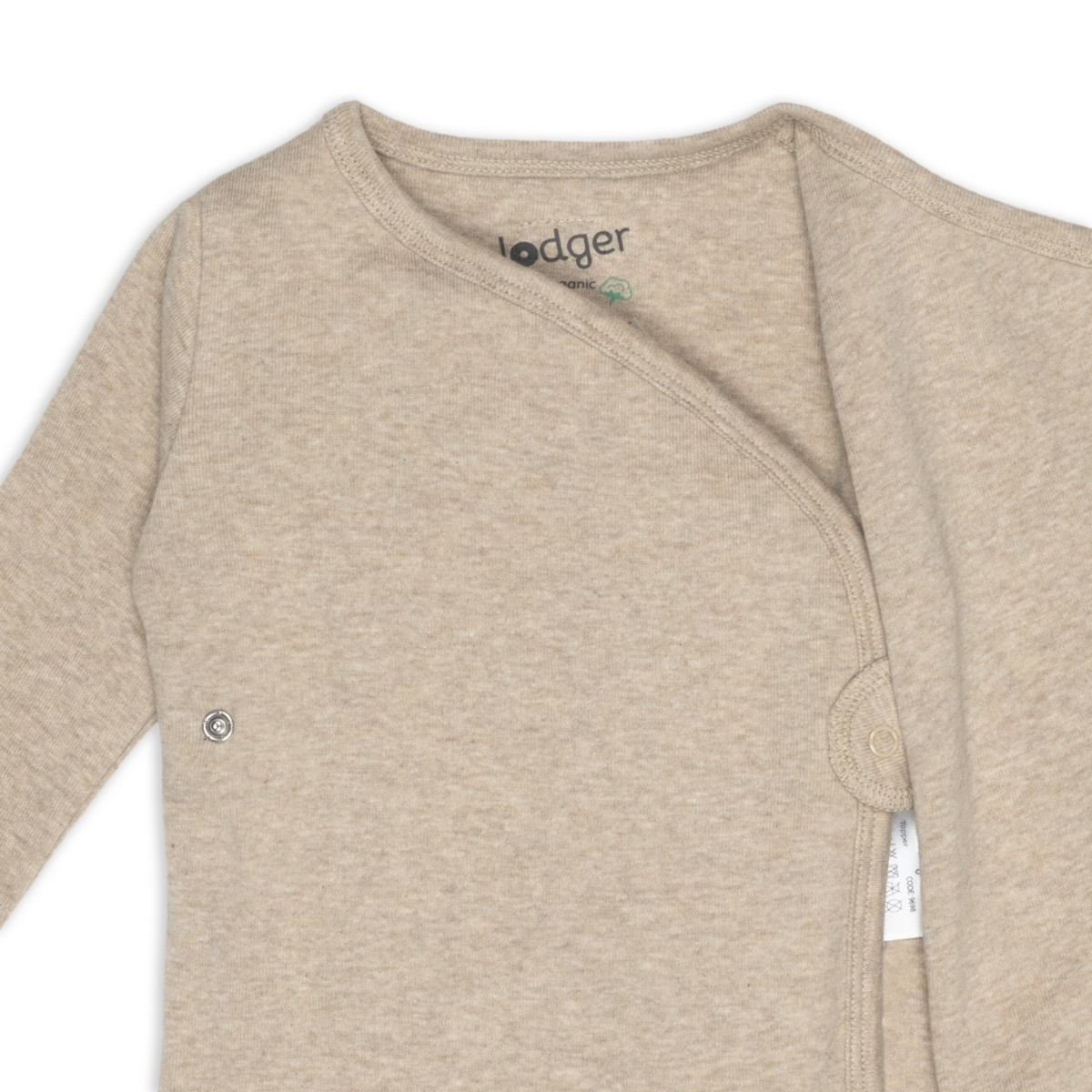 LODGER Zavinovací kabátek Melange Beige