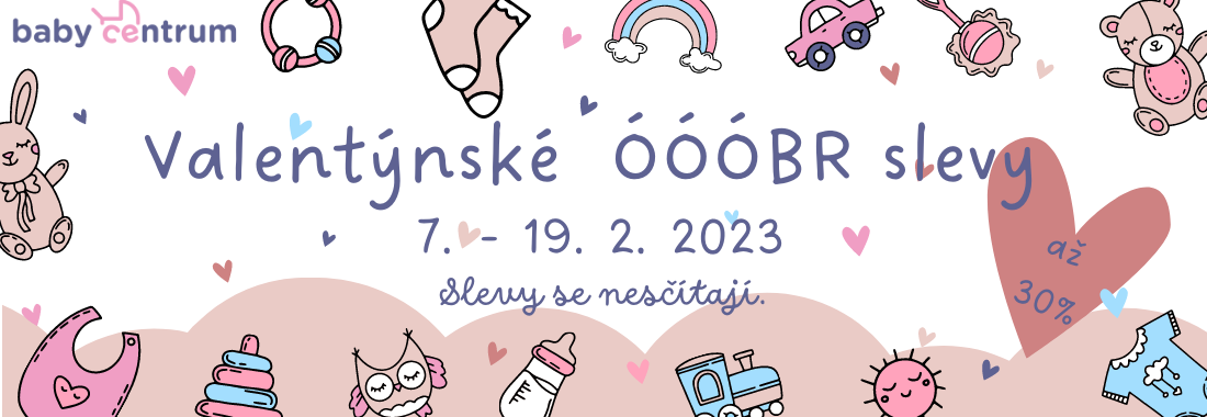 Valentýnské OÓÓbr slevy v Baby Centru Valentýnské OÓÓbr slevy v Baby Centru
