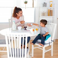 Podsedák na jídelní židli SmartClean Toddler - Peacock Blue 2r+, do 22kg