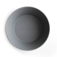 Mushie kulatá miska 2 ks