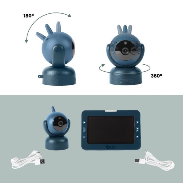 BABYMOOV Video baby monitor YOO-MASTER PLUS HD