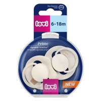 LOVI Dudlík silikonový dynamický PRIME 6-18m 2ks