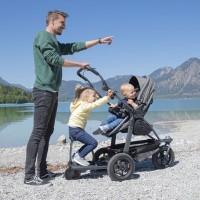 TFK Kočárek Mono stroller - air wheel grey