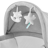 Kinderkraft Postýlka dětská 3v1 Lovi Beige 2020 Kinderkraft Postýlka dětská 3v1 Lovi Beige 2020