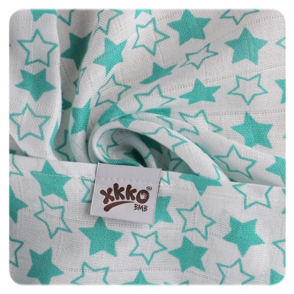 KIKKO Zavinovačka bambusová Little Stars 120x120 BMB