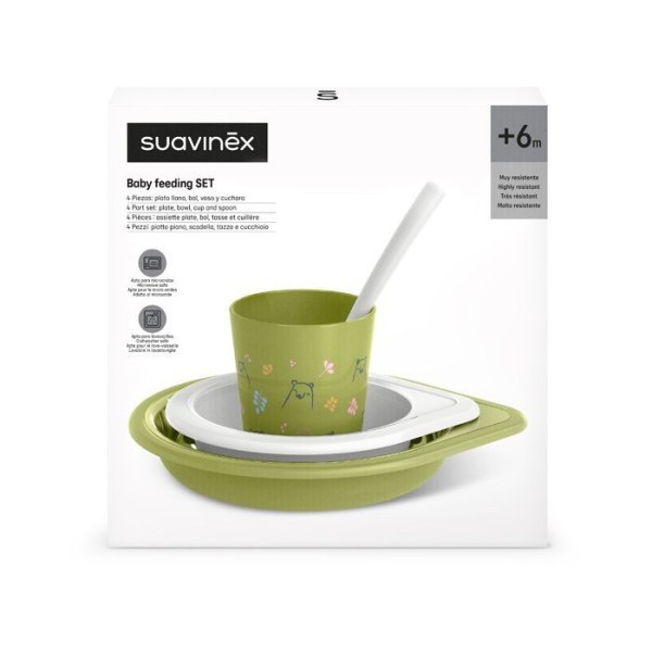 SUAVINEX  Jídelní set BEAR +6 m