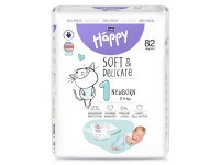BELLA HAPPY Pleny jednorázové Soft&Delicate 1 Newborn (2-5 kg) 82 ks