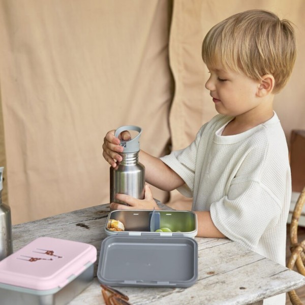 Lässig Krabička na svačinu Lunchbox Stainless Steel
