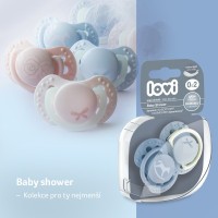 LOVI Mini dudlík BABY SHOWER 0-2m 2ks