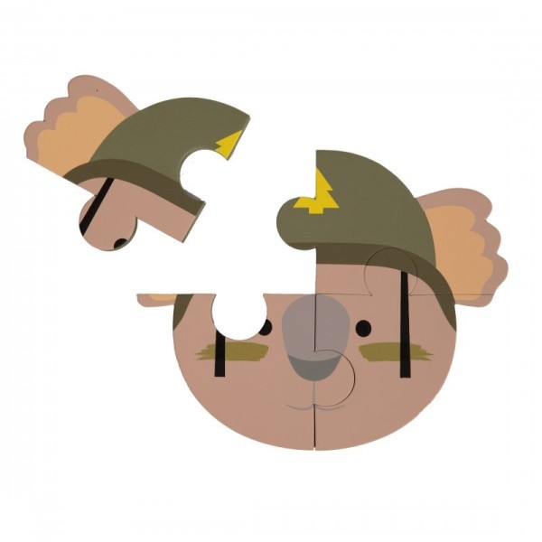 BO JUNGLE Pěnové puzzle B-Animal