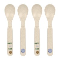 Spoon Set PP/Cellulose Happy Rascals