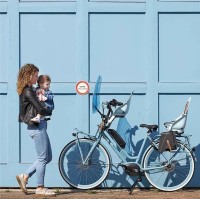 URBAN IKI Přední cyklosedačka na kolo s upínacím adaptérem