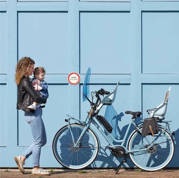URBAN IKI Přední cyklosedačka na kolo s upínacím adaptérem