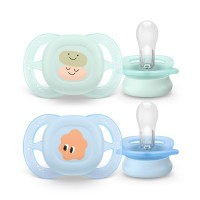Philips AVENT Šidítko Ultrastart obrázek 0-2m, 2 ks