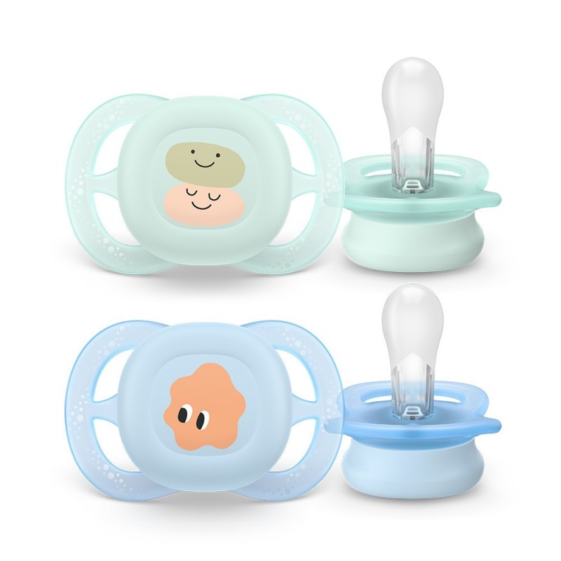 Philips AVENT Šidítko Ultrastart obrázek 0-2m, 2 ks