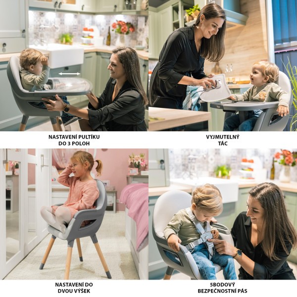 ZOPA Dětská židlička Dolce 2