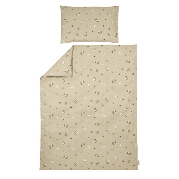 MEYCO Povlečení 100x135 cm - Forest Animals Sand
