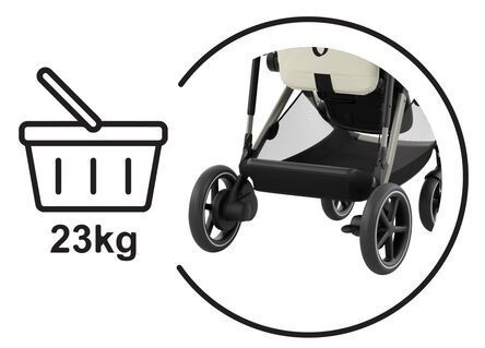 CYBEX Gold e-Gazelle S Sportovní/sourozenecký kočárek + DÁREK kód na slevu GOLD10