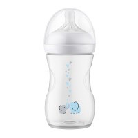 Philips Avent láhev Natural Response s ventilem AirFree slon bílá 260 ml