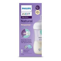Philips Avent láhev Natural Response s ventilem AirFree slon bílá 260 ml