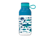 QUOKKA Plastová láhev Ice Kids s poutkem 430 ml