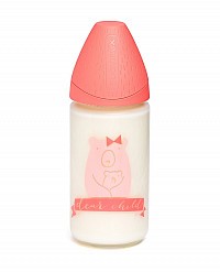 Kojenecká láhev Suavinex Meaningful life, skleněná, 240ml