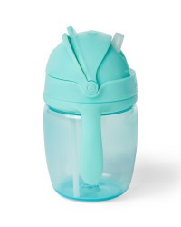 SKIP HOP Hrnek rostoucí Sip-to-Straw Teal 6 m+