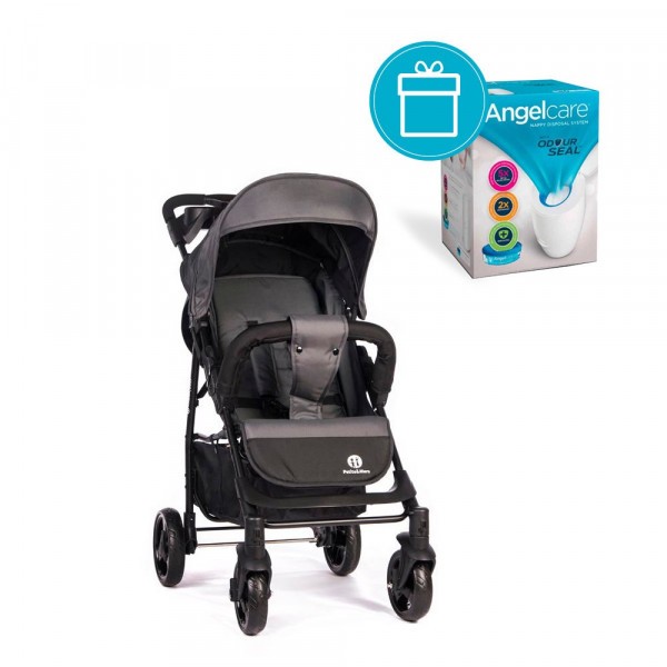 PETITE&MARS Kočárek sportovní Easy + koš na pleny Angelcare